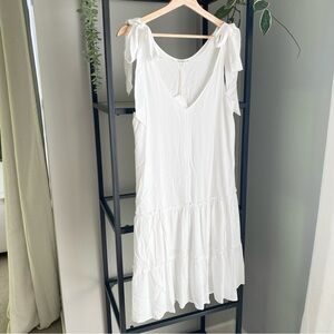 NWT Splendid Tie Shoulder Relaxed Mini Dress